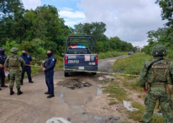 Encuentran cadáver en Cancún; suponen que es un taxista