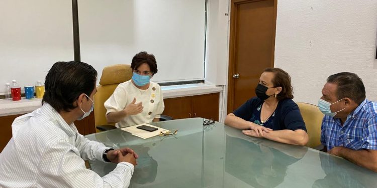 HASTA QUE SE DIGNÓ LICHA RICALDE  A VISITAR COZUMEL