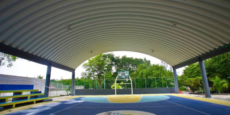 LA SEOP CULMINÓ ACCIONES DE MEJORAMIENTO DE INFRAESTRUCTURA URBANA EN LA LOCALIDAD DE CARLOS A. MADRAZO