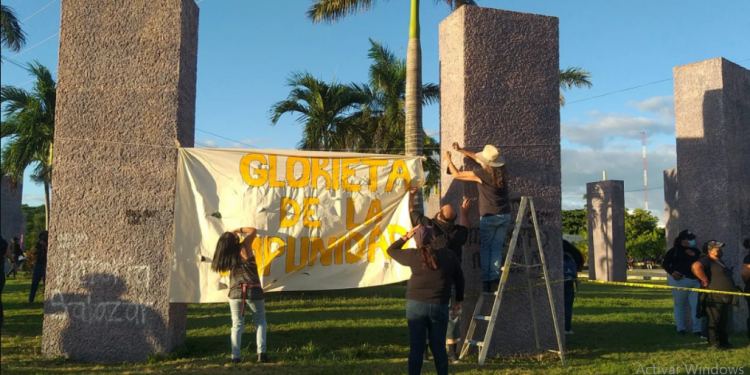 COLECTIVOS FEMINISTAS MARCHAN EN RECUERDO DE ALEXIS Y LAS VÍCTIMAS FEMINICIDIO