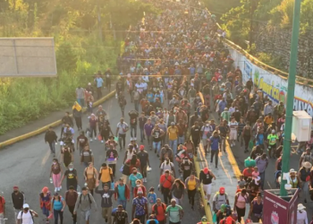 Nueva caravana migrante sale de Chiapas con el fin de llegar a la frontera con EU