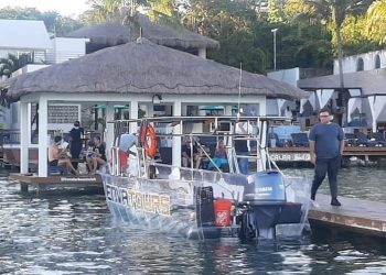 SE MANIFIESTAN LANCHEROS DE BACALAR POR NUEVA EMPRESA