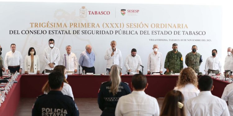 En Tabasco se consolidan acciones de Seguridad y Procuración de Justicia, reconoce Gobierno Federal