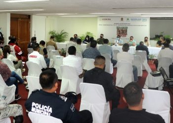 Lista preparación de desfile en la capital del estado