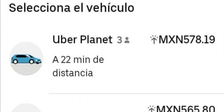 Se disparan tarifas de Uber