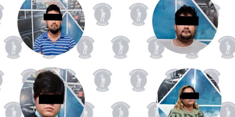 SSPC asegura a cuatro personas por portación de arma blanca