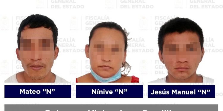 A disposición de un juez tres personas por robo en transporte público, cometido en Cunduacán