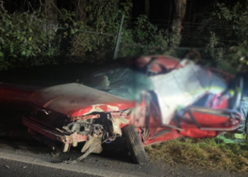 Accidente en la carretera México-Toluca deja saldo de 2 personas muertas y 3 más heridas