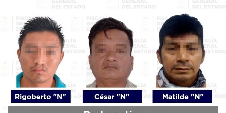Detiene FGE a seis presuntos responsables de robo, pederastia, violencia y lesiones calificadas