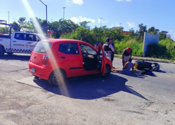 Atropellan a mujer embarazada en Playa del Carmen