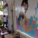 Pintan murales para exponer la violencia de género en el Palacio Municipal de Cancún