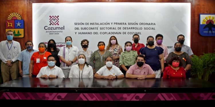 Subcomité de Desarrollo Social y Humano trabajará en programas que beneficien a cozumeleños