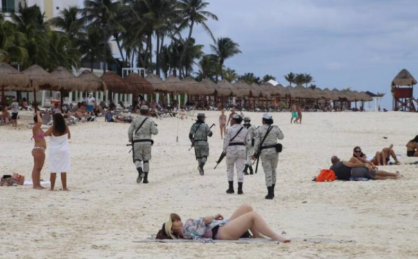 Sector empresarial ve de manera positiva la presencia Batallón Turístico de la Guardia Nacional