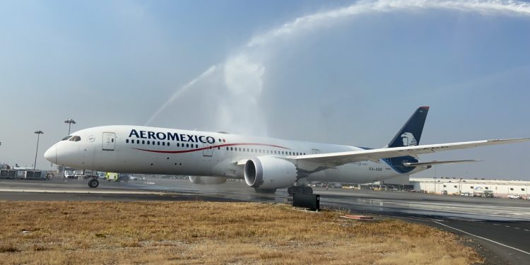 Aeroméxico inaugura su ruta Guadalajara – Madrid
