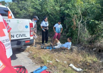 Choque deja un lesionado y una mascota desaparecida