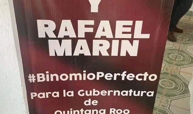 Se trepa Marybel Villegas en el nombre y prestigio de Rafael Marín para buscar ganar adeptos
