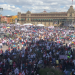 Comienza la celebración por los tres años de gobierno de AMLO con éxito
