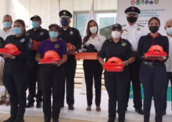 Entregan equipos a elementos de la Policía Quintana Roo y del GEAVI