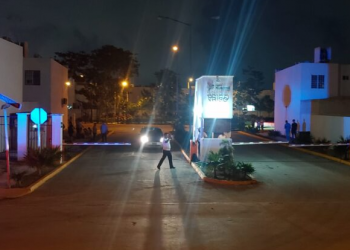 Balean a guardia de seguridad en fraccionamiento de Cancún