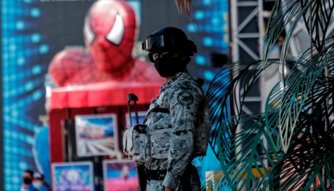 Llegan más de mil elementos de la Guardia Nacional para reforzar la seguridad los turistas en Quintana Roo