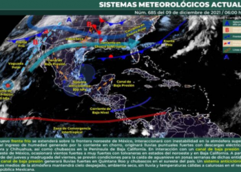 Prevén lluvias para el sur del estado
