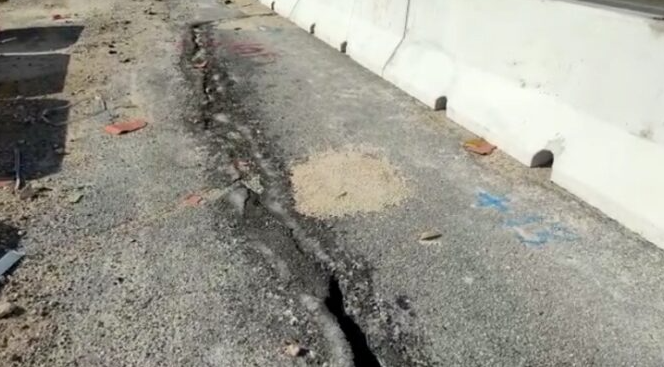 «Las nuevas grietas aún no representan ningún peligro»: Secretario de Protección Civil