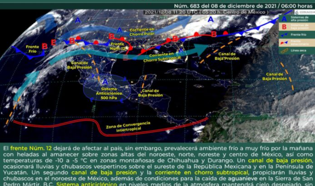 Pronostican día mayormente soleado en Quintana Roo