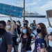 Ambientalistas protestaron en contra de la construcción del cuarto muelle de cruceros en Cozumel