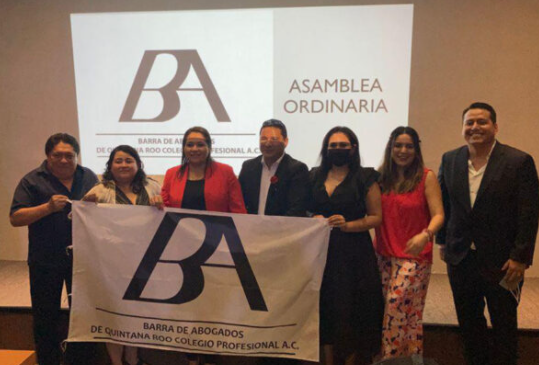 Eligen a mujer para presidir la Barra de Abogados de Quintana Roo