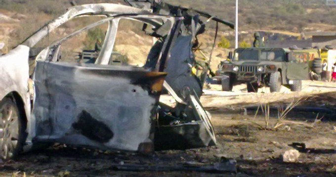 Con auto bomba, comando armado libera a 9 reos del penal de Tula, Hidalgo