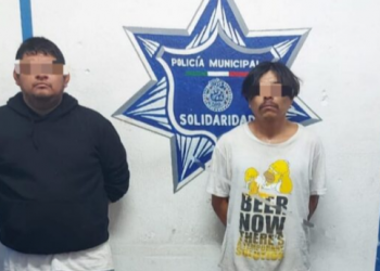 Detienen a sujetos por portación de drogas