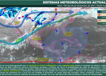 Se anuncian lluvias aisladas en Quintana Roo