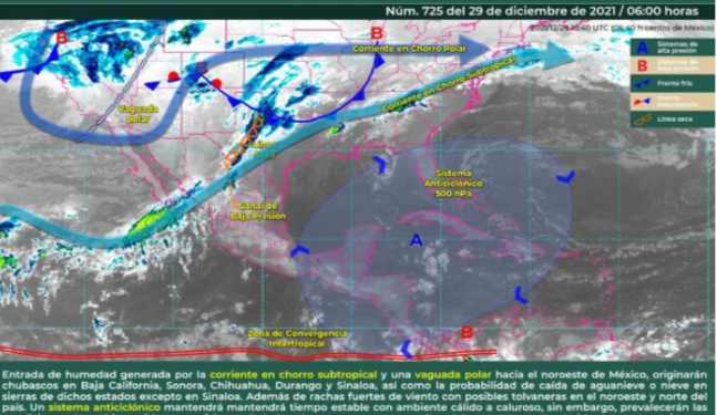 Se anuncian lluvias aisladas en Quintana Roo