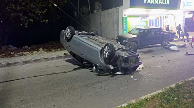 Director de la policía rural provoca accidente por conducir en estado de ebriedad en Chetumal