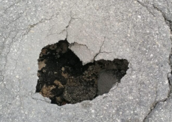 Protección Civil reporta nuevo socavón en tramo carretero entre Playa del Carmen y Tulum