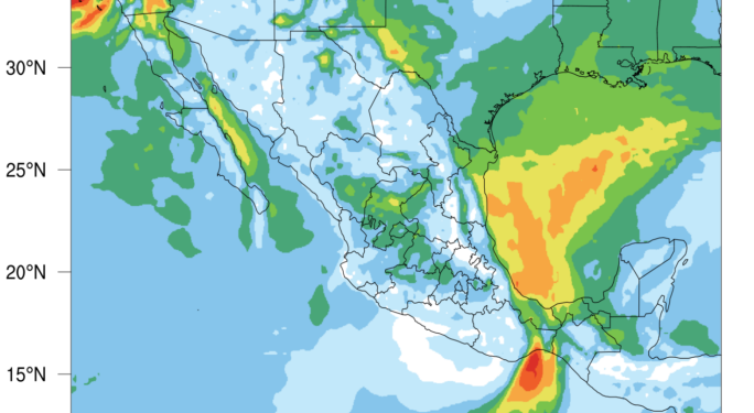 Pronostican cielo nublado con intervalos de chubascos para Quintana Roo