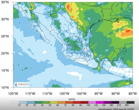 Prevén lluvias aisladas para Quintana Roo