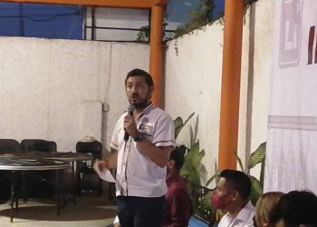 Visita Cancún secretario de Comunicación del CEN Morena