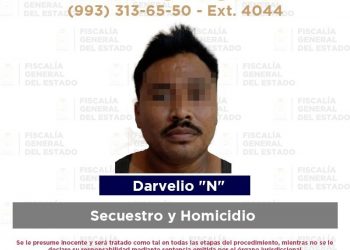 Detiene FGE a sujeto al que se investiga por secuestro y homicidio