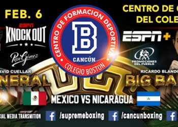 Definen el calendario de la gala “Sunday Night Boxing” desde el Colegio Boston
