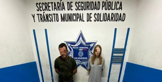 Detienen a mexicano y a rusa por portación de drogas Solidaridad