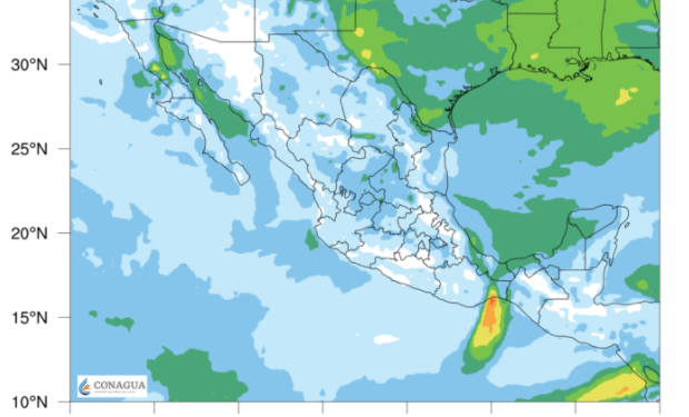 Prevén cielo medio nublado en Quintana Roo
