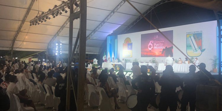 Gobernador da la espalda a Blanca Merari, no asiste a evento por el 6to aniversario de Puerto Morelos