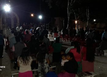 Celebran en “Faisanes” primera campaña religiosa