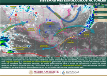Pronostican lluvias aisladas para Quintana Roo