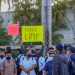 Protestan trabajadores del Hotel Princess, Playa del Carmen; exigen transporte y alimentos dignos