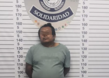 Aseguran a presunto narcomenudista en Playa del Carmen