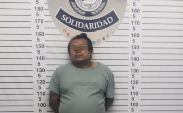 Aseguran a presunto narcomenudista en Playa del Carmen