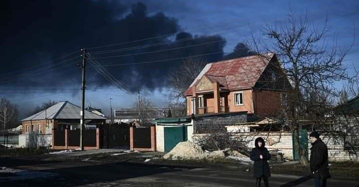 Las fuerzas armadas de Ucrania confirman que el ejército ruso comenzó un bombardeo intensivo