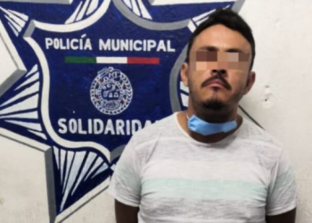 Detienen a hombre por posesión de drogas en Playa del Carmen